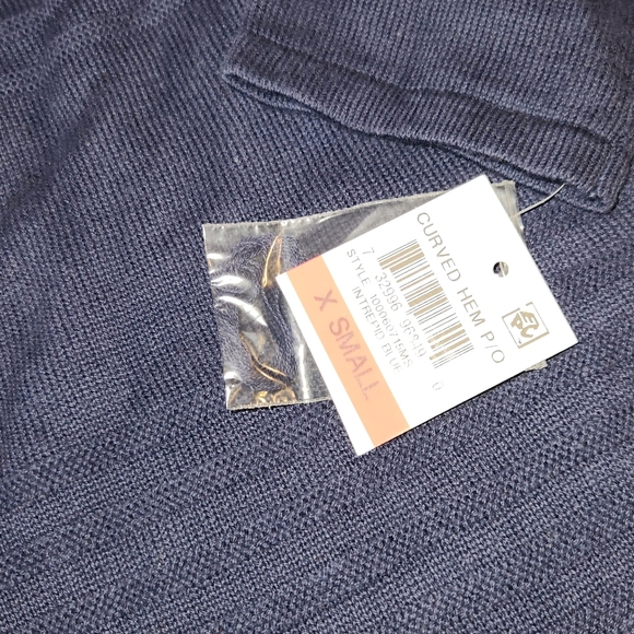 Karen Scott Curved Hem Pull Over Sweater - Picture 4 of 8